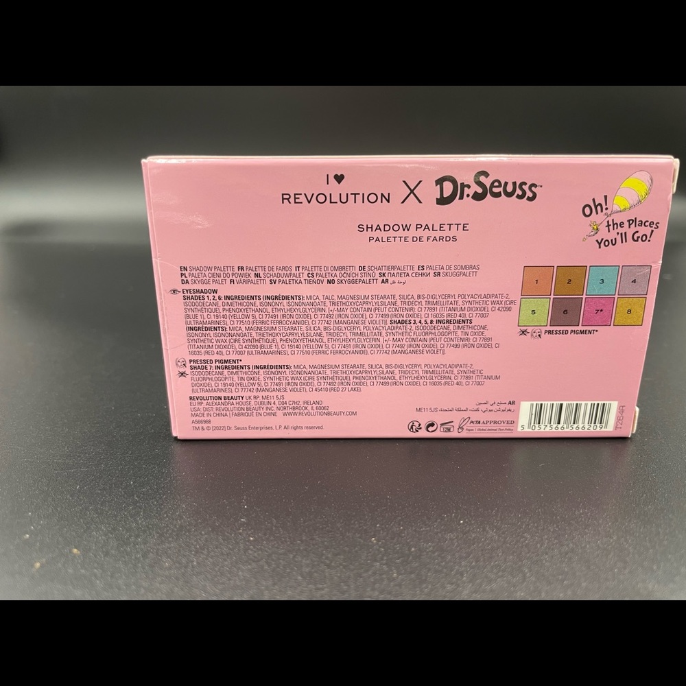 I Heart Revolution x Dr. Seuss Oh, The Places You’ll Go! Shadow Palette - Picture 5 of 5